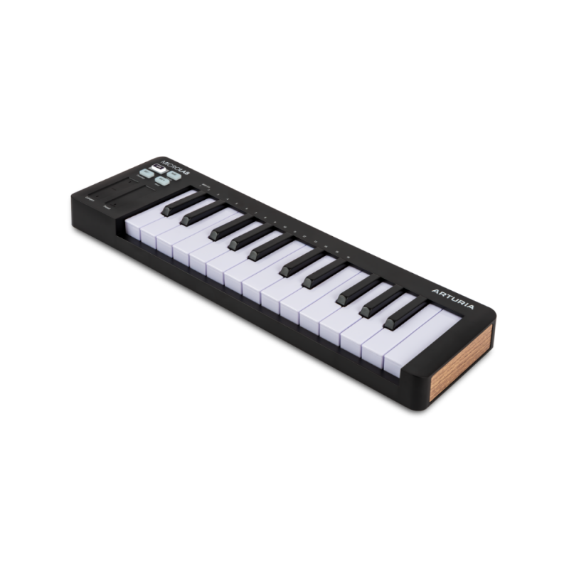 Arturia MicroLab mk3 Black ultrakompaktowy kontroler MIDI - 3 - Klawiatury sterujące - MicroLab mk3 Black to ultra-kompaktowy ko