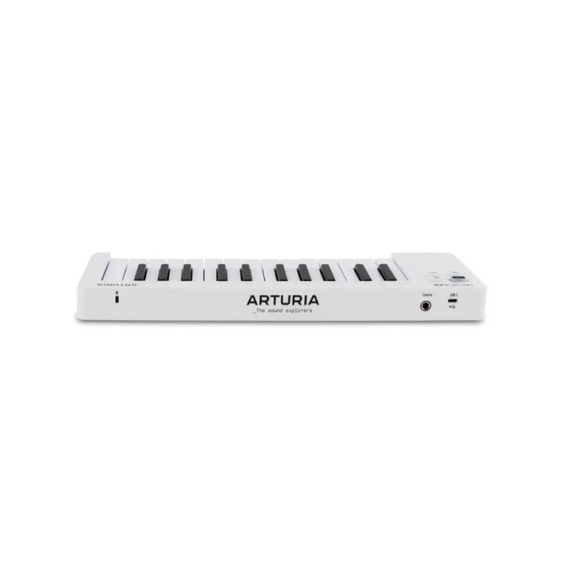 Arturia MicroLab mk3 White ultrakompaktowy kontroler MIDI - 5 - Klawiatury sterujące - MicroLab mk3 Whiteto ultra-kompaktowy kon