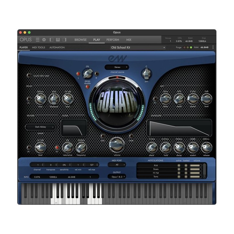 EastWest Sounds Quantum Leap Goliath - Kolekcja instrumentów wirtualnych (do pobrania)