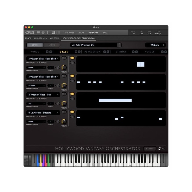 EastWest Sounds Hollywood Fantasy Orchestrator - Narzędzie punktacji dla bibliotek Hollywood Fantasy Orchestra (do pobrania)