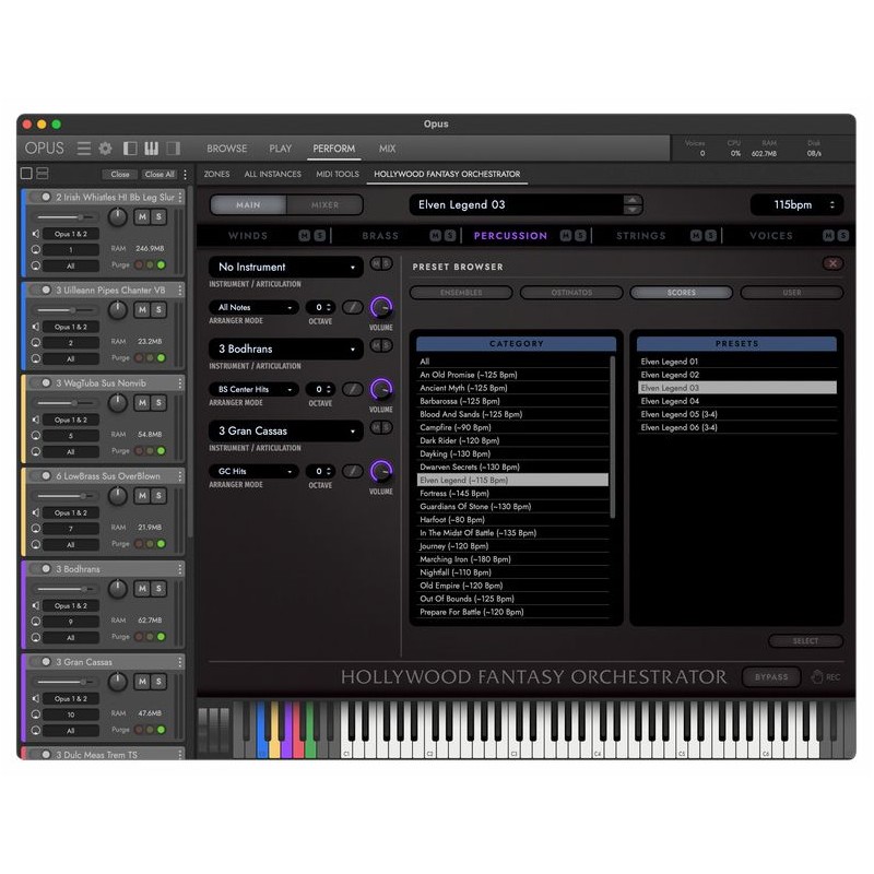 EastWest Sounds Hollywood Fantasy Orchestrator - Narzędzie punktacji dla bibliotek Hollywood Fantasy Orchestra (do pobrania)