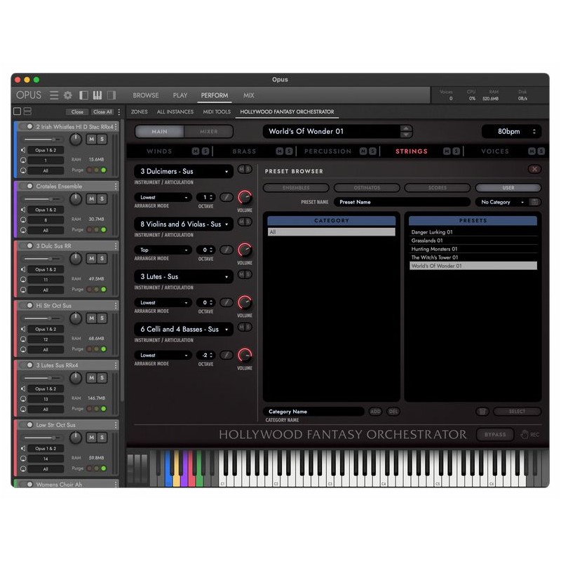 EastWest Sounds Hollywood Fantasy Orchestrator - Narzędzie punktacji dla bibliotek Hollywood Fantasy Orchestra (do pobrania)