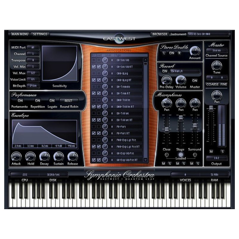 EastWest Sounds Symphonic Orchestra Platinum - Wirtualna orkiestra (do pobrania)