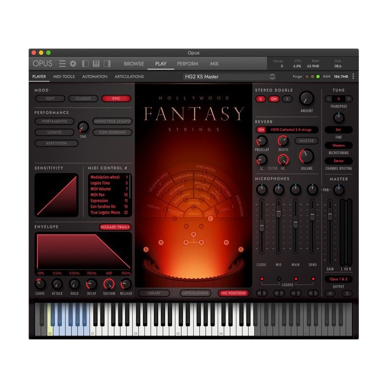 EastWest Sounds Hollywood Fantasy Strings - Wirtualna orkiestra smyczkowa (do pobrania)