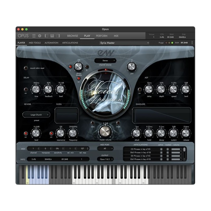 EastWest Sounds Voices Of Passion - Wirtualny instrument wokalny (do pobrania)