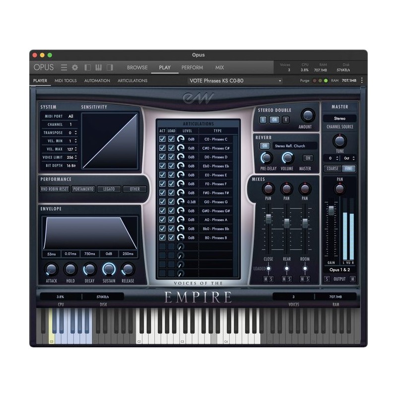 EastWest Sounds Voices Of The Empire - Wirtualny instrument wokalny (do pobrania)