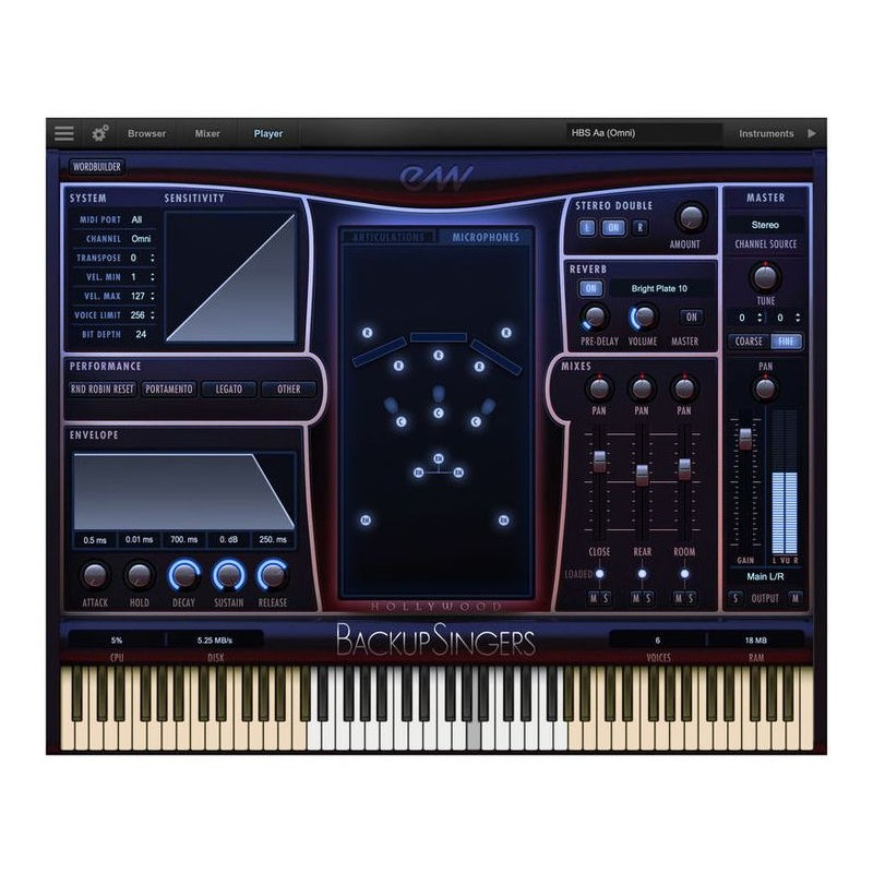 EastWest Sounds Hollywood Backup Singers - Wirtualny instrument wokalny (do pobrania)