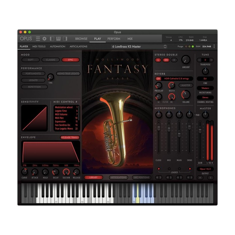 EastWest Sounds Hollywood Fantasy Brass - Wirtualny zespół dęty (do pobrania)