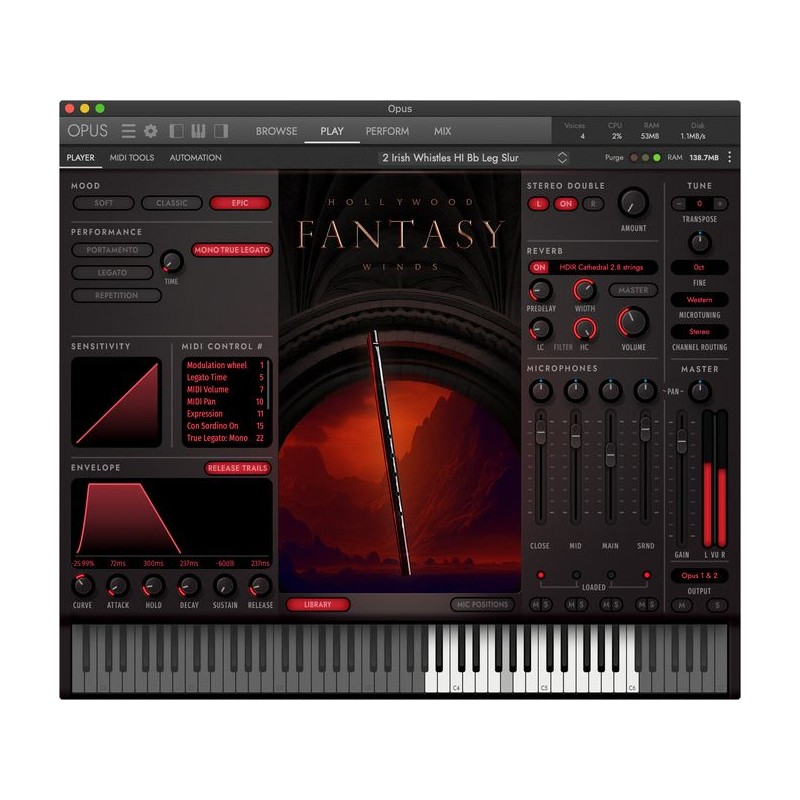 EastWest Sounds Hollywood Fantasy Winds - Wirtualny zespół instrumentów dętych drewnianych (do pobrania)