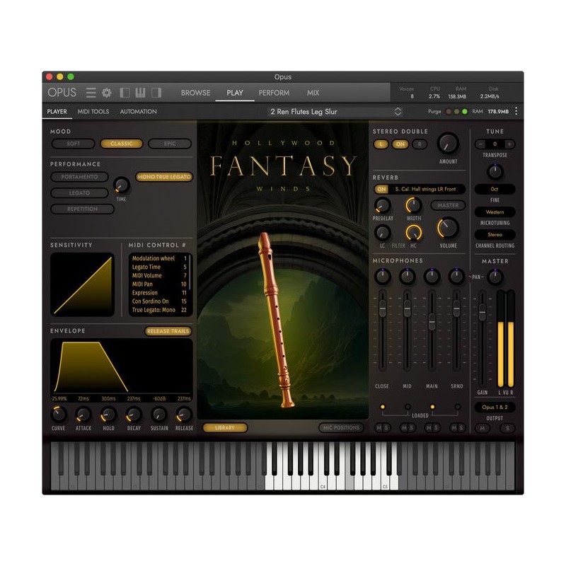 EastWest Sounds Hollywood Fantasy Winds - Wirtualny zespół instrumentów dętych drewnianych (do pobrania)