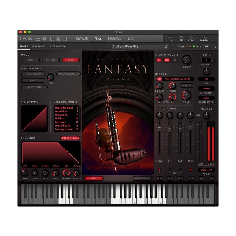 EastWest Sounds Hollywood Fantasy Winds - Wirtualny zespół instrumentów dętych drewnianych (do pobrania)