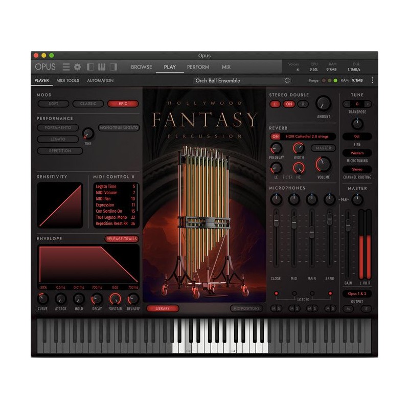 EastWest Sounds Hollywood Fantasy Percussion - Wirtualny zespół perkusyjny (do pobrania)