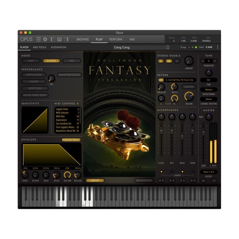 EastWest Sounds Hollywood Fantasy Percussion - Wirtualny zespół perkusyjny (do pobrania)