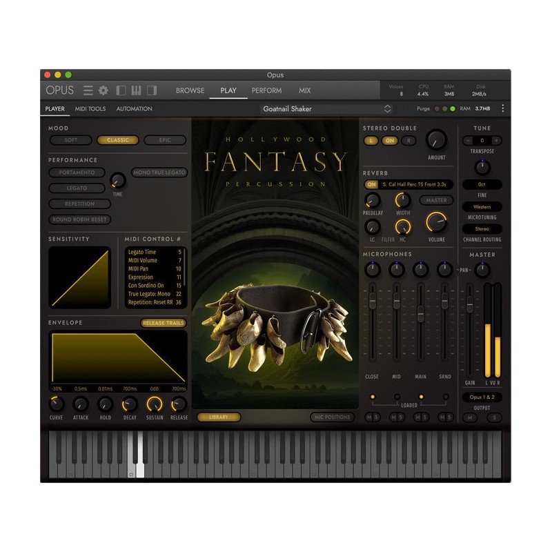 EastWest Sounds Hollywood Fantasy Percussion - Wirtualny zespół perkusyjny (do pobrania)