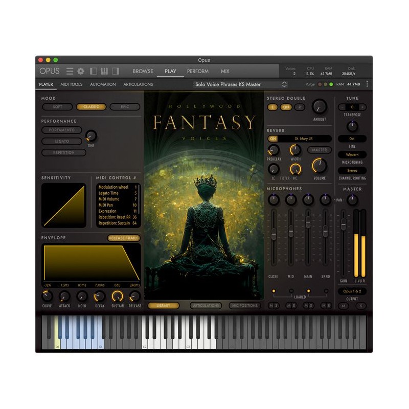 EastWest Sounds Hollywood Fantasy Voices - Wirtualny zespół wokalny (do pobrania)