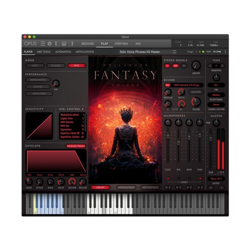 EastWest Sounds Hollywood Fantasy Voices - Wirtualny zespół wokalny (do pobrania)