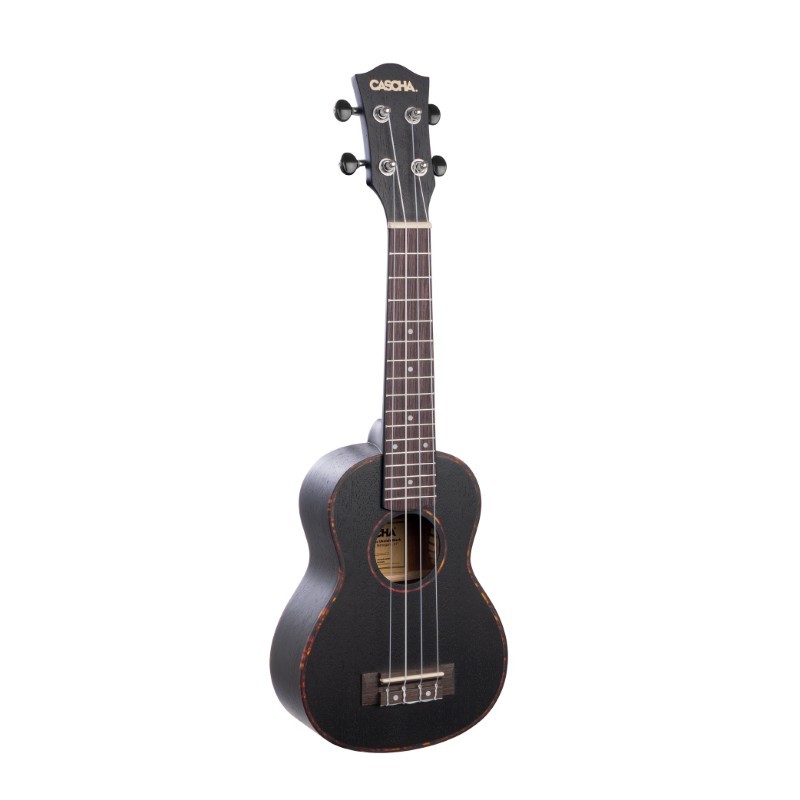 Cascha Soprano Ukulele Mahogany Black - Ukulele sopranowe zestaw - 2 - Ukulele - 