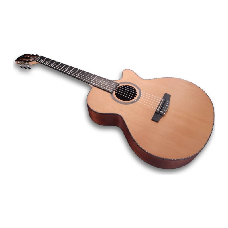 Dowina Riesling CLEC - gitara elektroklasyczna - 2 - Gitary e-klasyczne - Gitara elektroklasyczna Dowina Riesling CLEC Hybryd, K