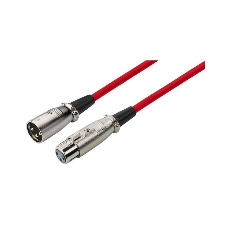 Monacor MEC-100slsRT - Kabel XLR 1m