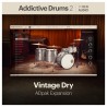 XLN Audio Addictive Drums 2: Vintage Dry ADpak - Rozszerzenie do wtyczki (do pobrania)