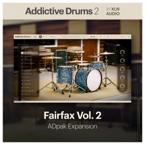 XLN Audio Addictive Drums 2: Fairfax Vol. 2 ADpak - Rozszerzenie do wtyczki (do pobrania)