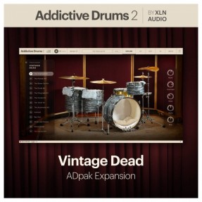 XLN Audio Addictive Drums 2: Vintage Dead - Wtyczka efektowa (do pobrania)