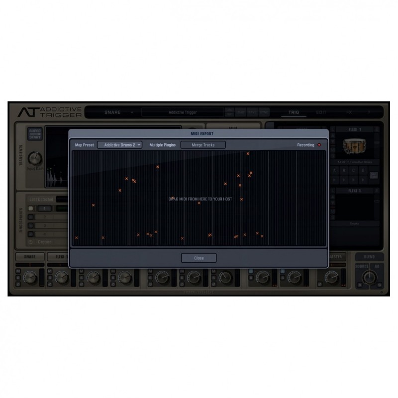 XLN Audio Addictive Trigger - Wtyczka perkusyjna (do pobrania)