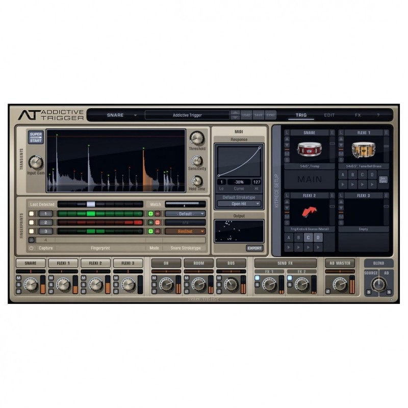 XLN Audio Trigger: Drum Vault Exp. - Wtyczka perkusyjna (do pobrania)