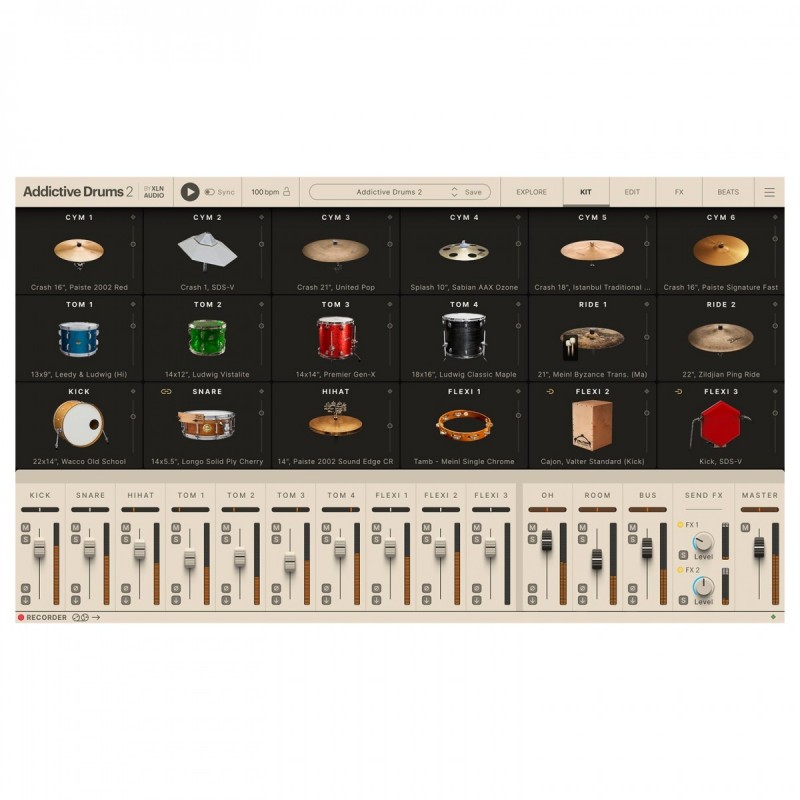 XLN Audio Addictive Drums 2: Custom Collection - Zestaw bibliotek VST (do pobrania)