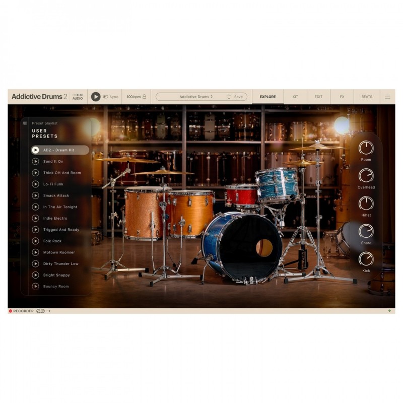 XLN Audio Addictive Drums 2: Custom XL Collection - Zestaw bibliotek VST (do pobrania)