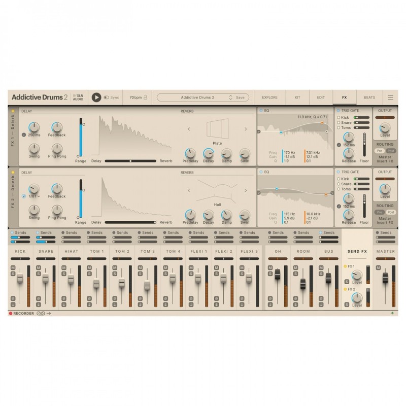 XLN Audio Addictive Drums 2: Custom XXL Collection - Zestaw bibliotek VST (do pobrania)