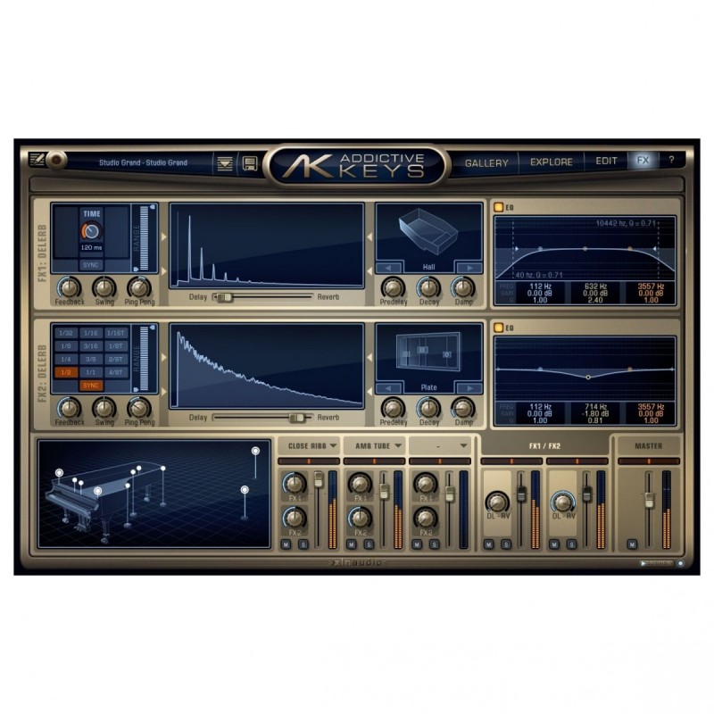XLN Audio AK: Duo Bundle - Zestaw wtyczek VST (do pobrania)
