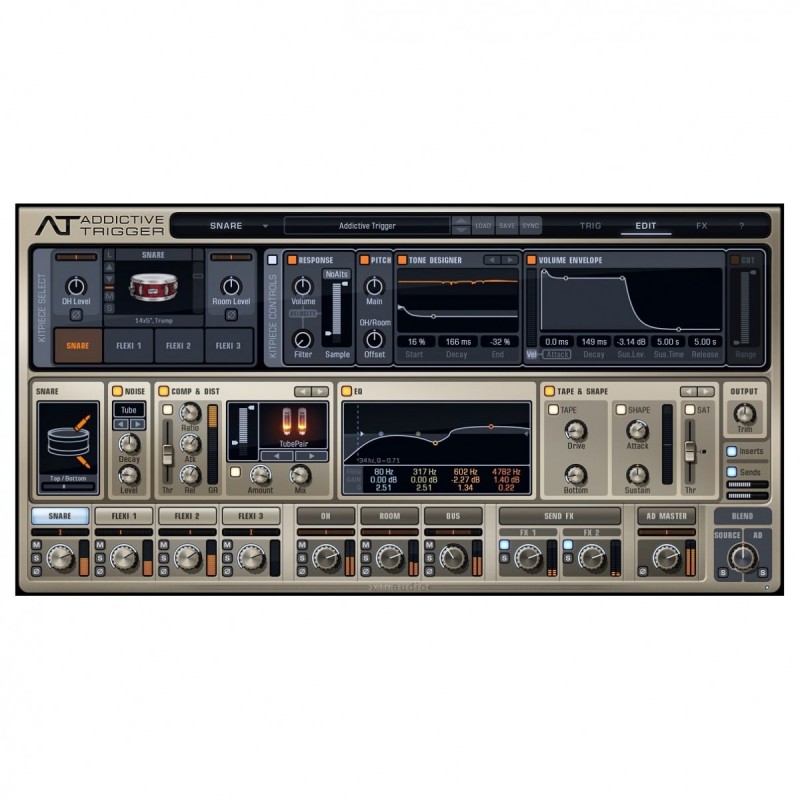 XLN Audio Trigger + Drum Vault Bund - Zestaw wtyczek VST (do pobrania)