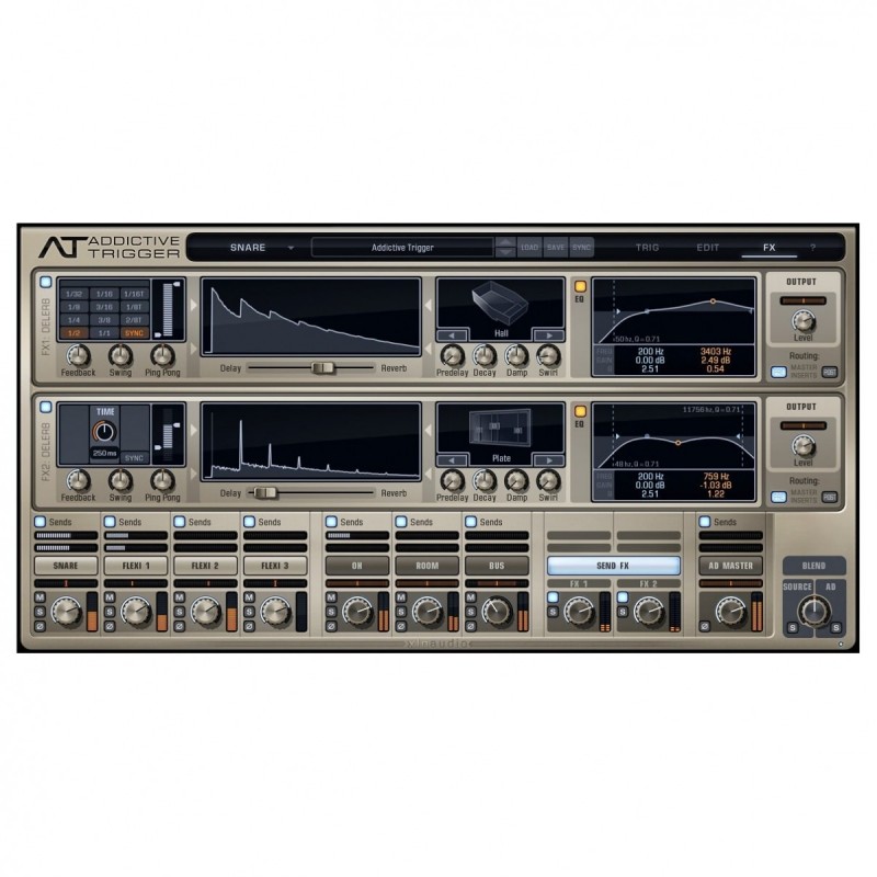 XLN Audio Trigger + Drum Vault Bund - Zestaw wtyczek VST (do pobrania)