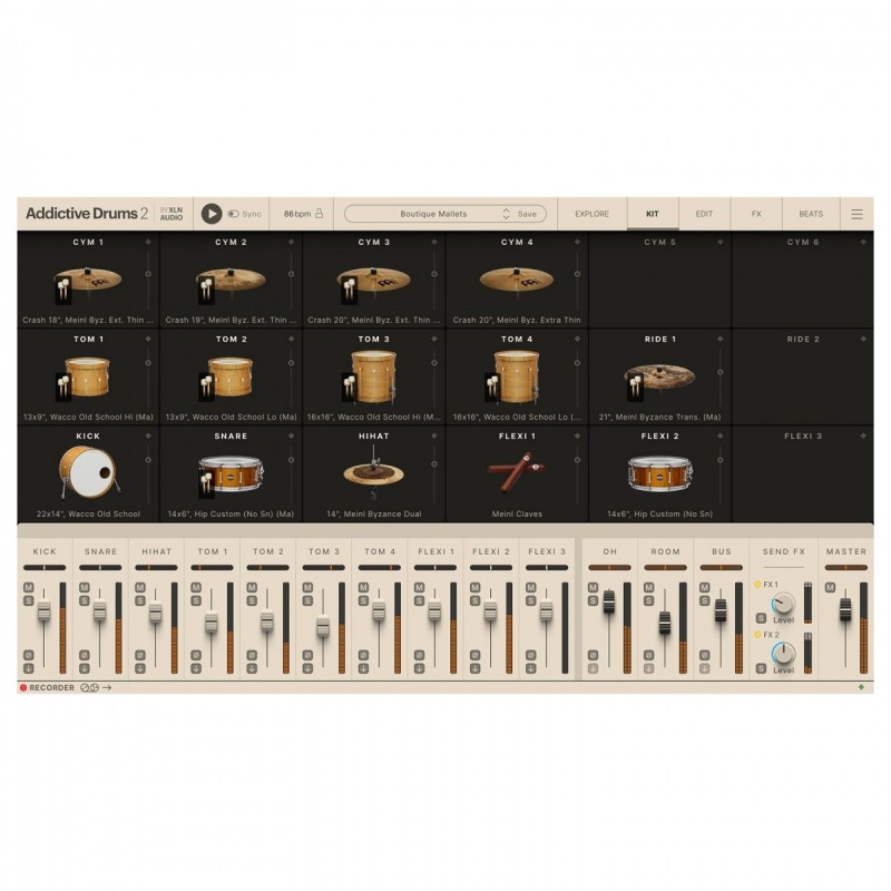XLN Audio Addictive Drums 2: Percussion Collection - Zestaw wtyczek VST (do pobrania)