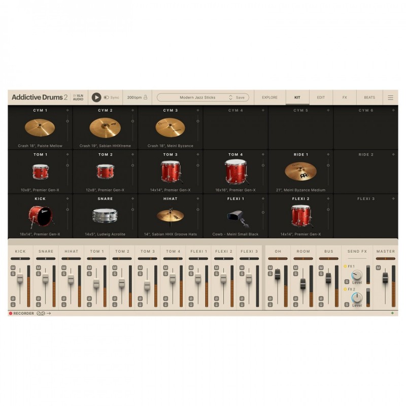 XLN Audio Addictive Drums 2: Jazz Collection - Zestaw wtyczek VST (do pobrania)