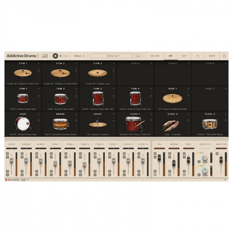 XLN Audio Addictive Drums 2: Rock Collection - Zestaw wtyczek VST (do pobrania)