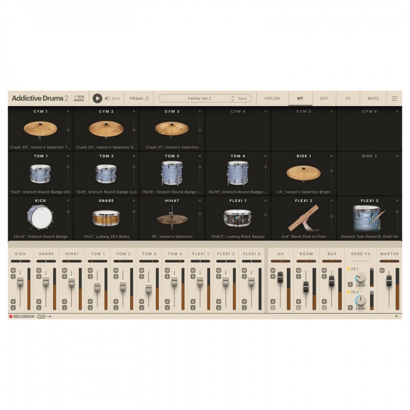 XLN Audio Addictive Drums 2: Rock Collection - Zestaw wtyczek VST (do pobrania)