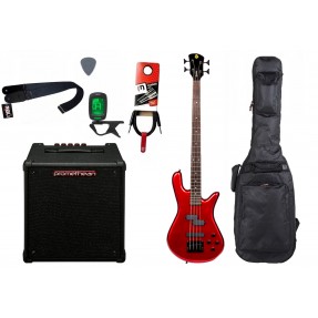 Gitara basowa Spector Performer 4M + Wzmacniacz 20W + Kabel + Pokrowiec
