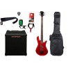 Gitara basowa Spector Performer 4M + Wzmacniacz 20W + Kabel + Pokrowiec