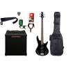 Gitara basowa Ibanez GSR200-BK + Wzmacniacz 20W + Kabel + Pokrowiec