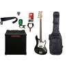 Gitara basowa Cort GB24 JJ TBK + Wzmacniacz 20W + Kabel + Tuner + Statyw