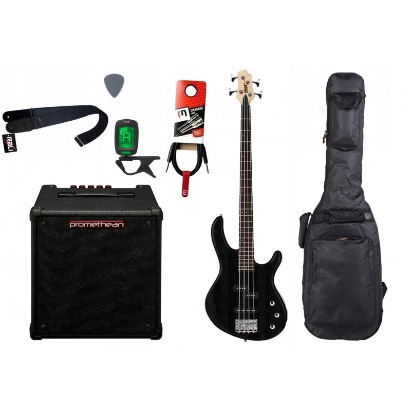 Gitara basowa Cort ActionBass OPB + Wzmacniacz 20W + Kabel + Pokrowiec