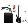 Gitara basowa Cort ActionBass OPB + Wzmacniacz 20W + Kabel + Tuner + Statyw