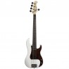 Gitara basowa Arrow Session 5 BW + Wzmacniacz 20W + Kabel + Tuner + Statyw