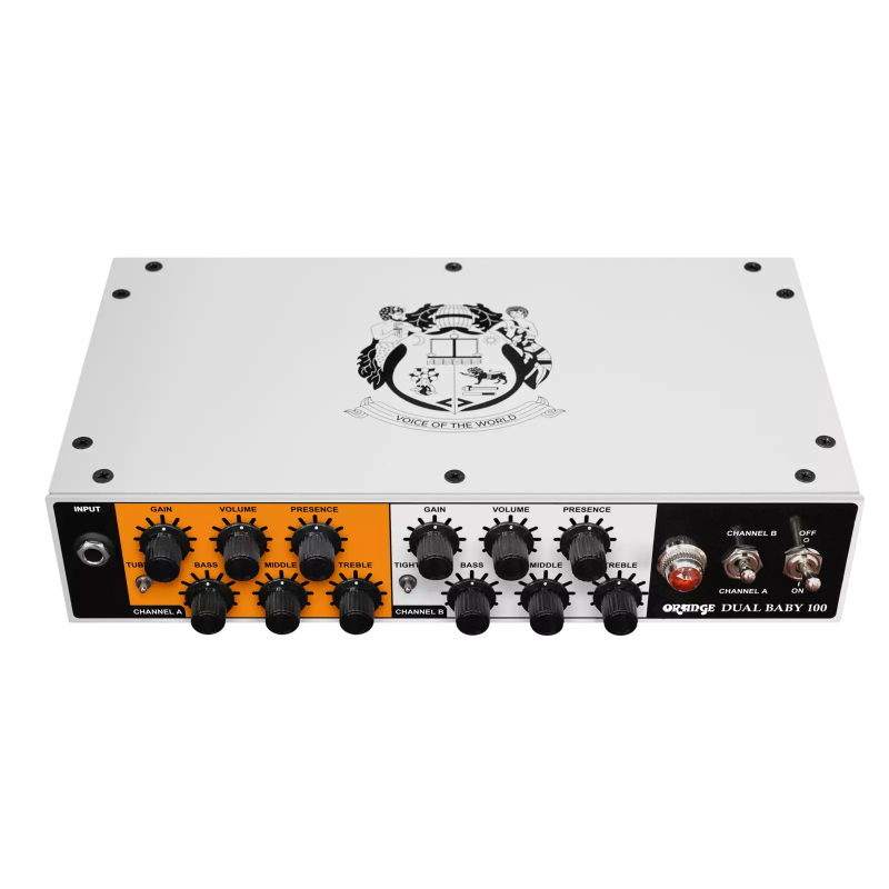 Orange Dual Baby 100 wzmacniacz gitarowy, głowa gitarowa 100W - 6 - Głowy gitarowe - Głowa gitarowa Orange Dual Baby to behemot 