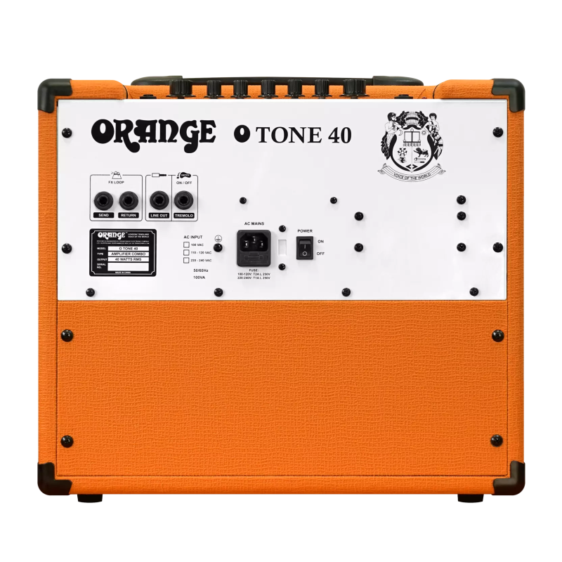 Orange O-Tone 40 - combo gitarowe 40W - 5 - Comba gitarowe - Vintage'owe Combo gitarowe 40W, tremolo, reverb, pomarańczowe. To p
