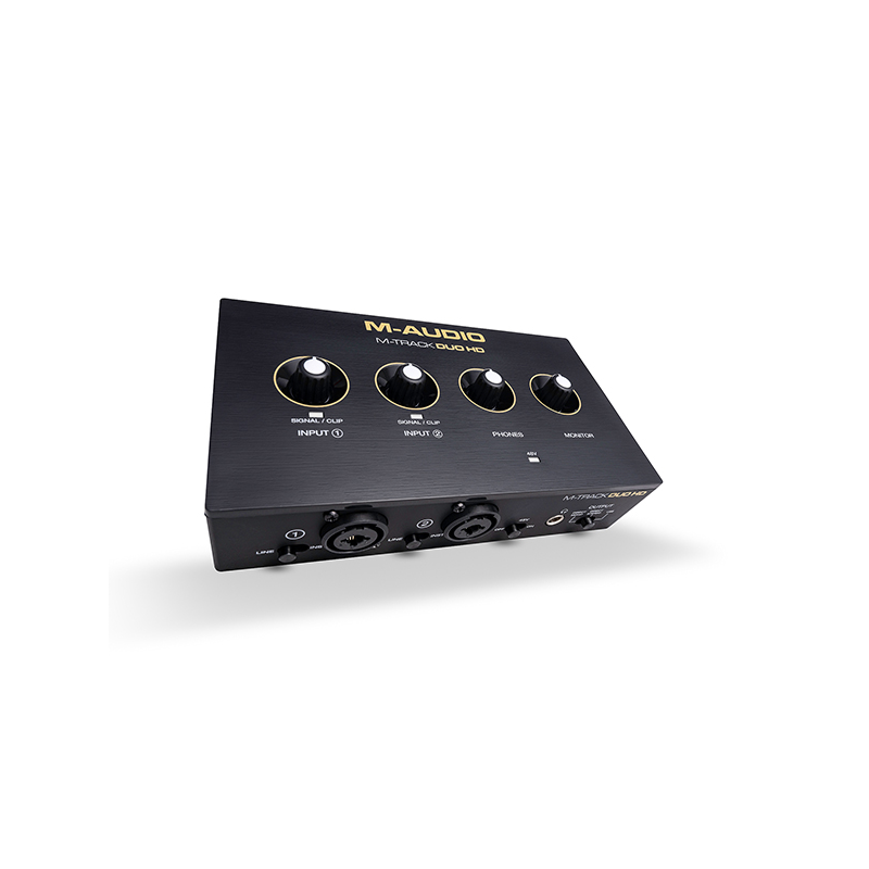 M-AUDIO M-Track DUO HD – Interfejs Audio USB - 4 - Interfejsy audio - Interfejs Audio USB 2×2, USB-C, 24-bit/192kHz, 2× combo XL