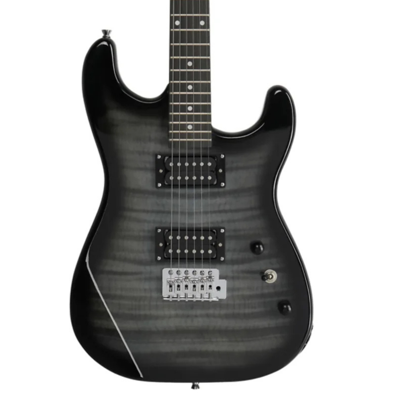 V-TONE EGW 39 GY gitara elektryczna 4/4 HH wzmacniacz pokrowiec zestaw - 4 - Elektryczne ze wzmacniaczem - V-TONE EGW 39 GY gita