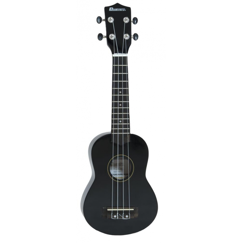 DIMAVERY UK-200 Ukulele, soprano, black - 1 - Ukulele - DIMAVERY UK-200 soprano, black to lekkie i poręczne ukulele sopranowe, i